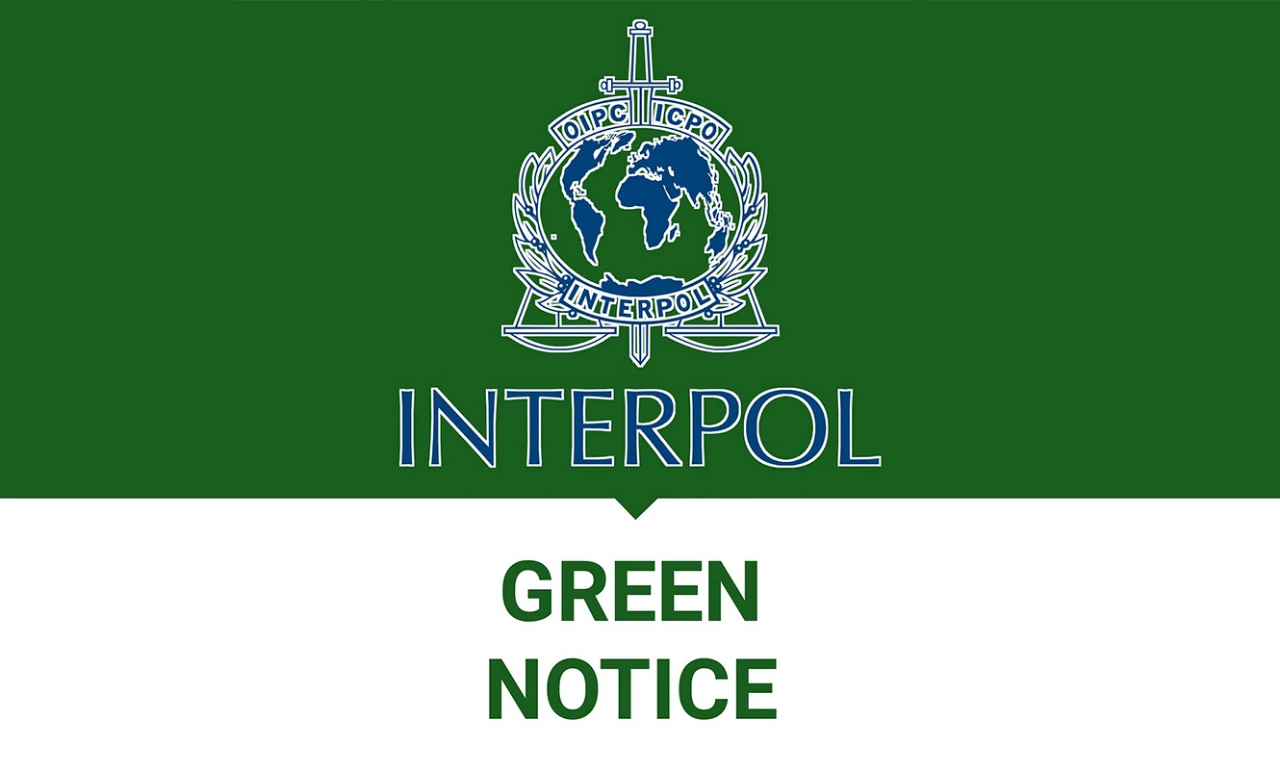 interpol green notice 