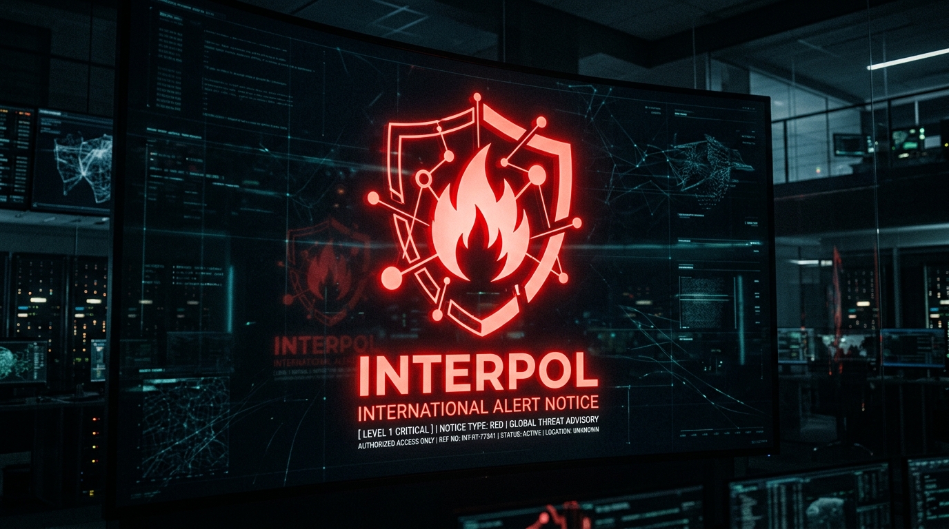 Interpol Black Notice forensic investigation
