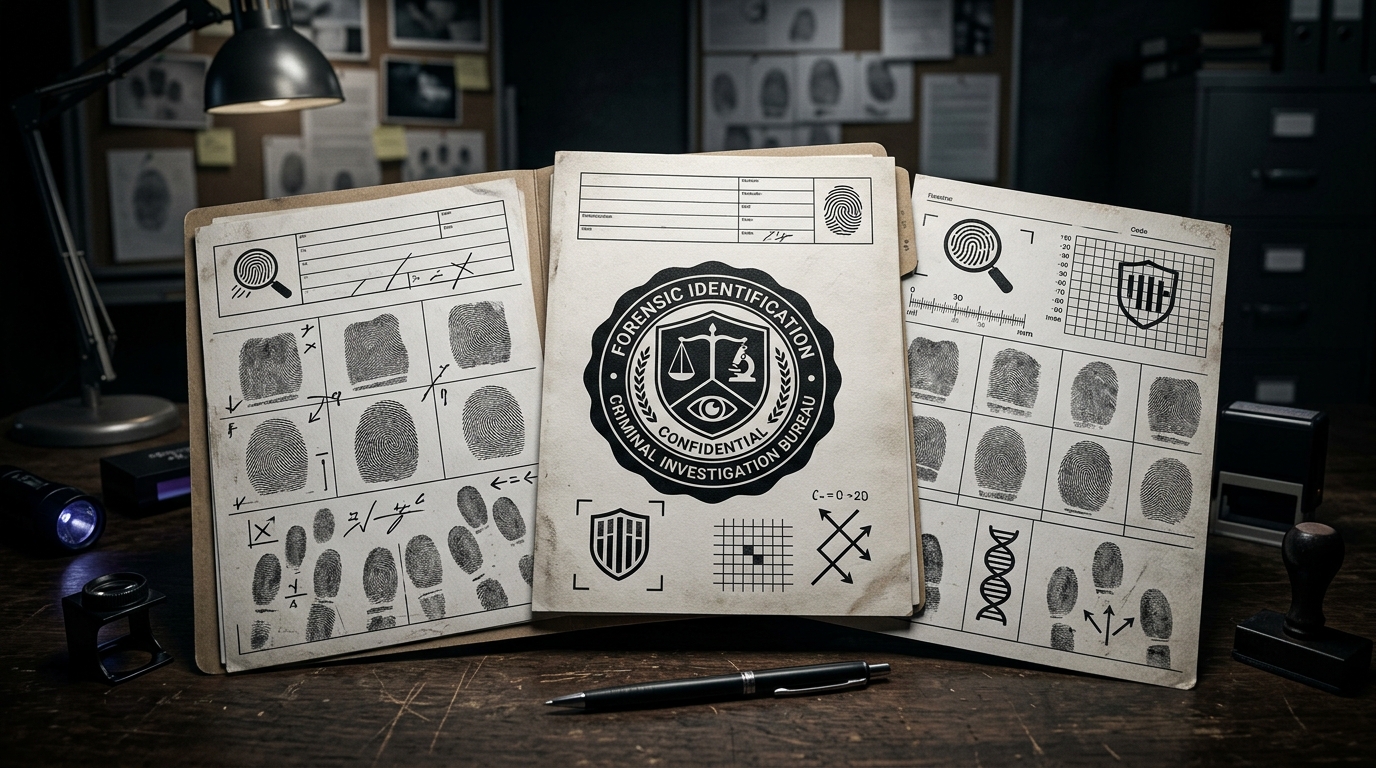 Interpol Black Notice forensic identification document