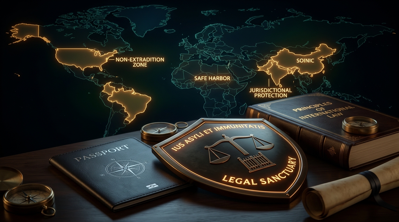 Countries with no extradition treaty world map guide