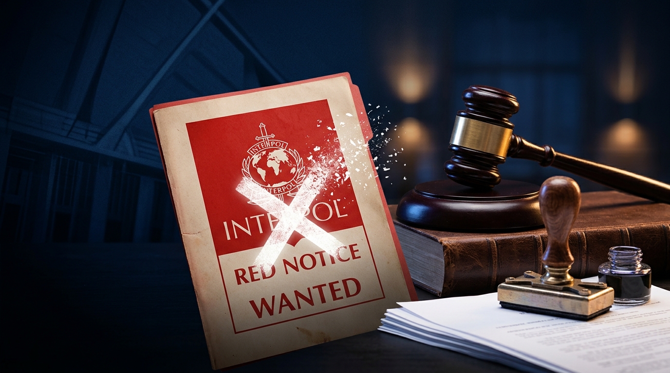Interpol red notice removal legal process